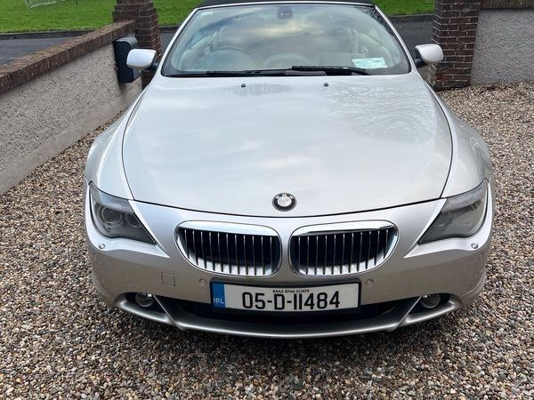 BMW 6-Series Convertible, Petrol, 2005, Silver