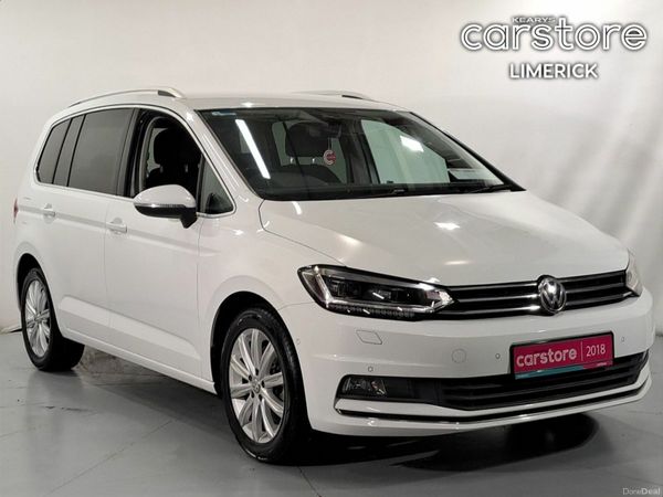 Volkswagen Touran MPV, Petrol, 2018, White