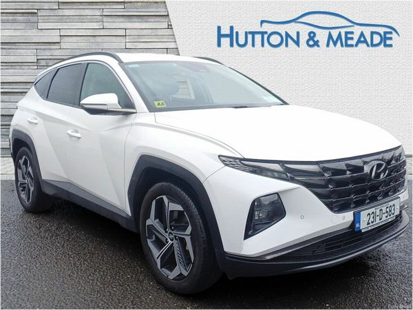 Hyundai Tucson SUV, Petrol Hybrid, 2023, White