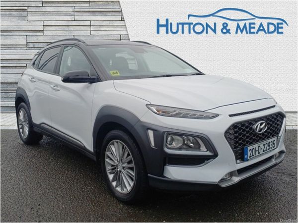 Hyundai KONA SUV, Petrol, 2020, White
