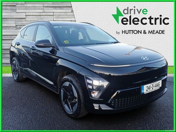Hyundai KONA SUV, Electric, 2024, Black