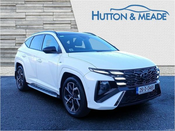 Hyundai Tucson SUV, Petrol Plug-in Hybrid, 2025, White