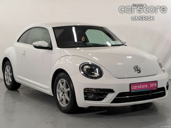 Volkswagen Beetle Hatchback, Petrol, 2018, White