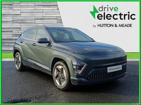 Hyundai KONA SUV, Electric, 2025, Green