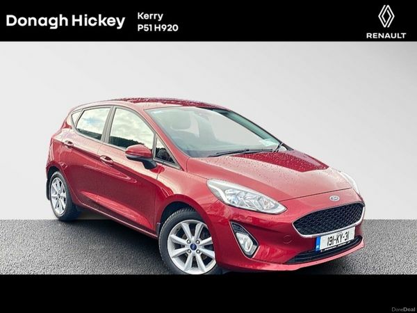Ford Fiesta Hatchback, Petrol, 2019, Red