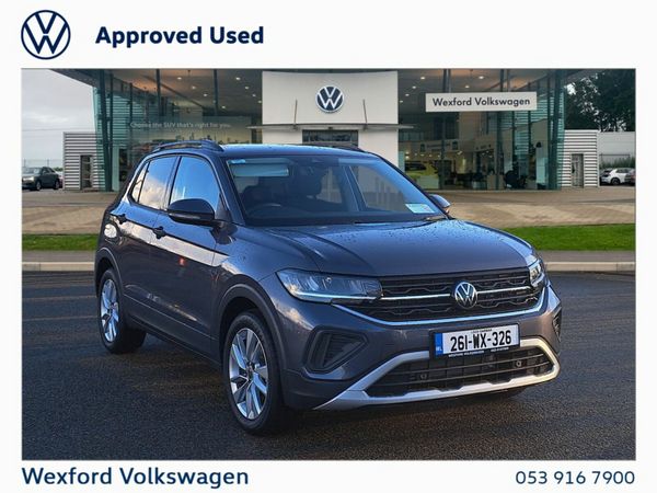 Volkswagen T-Cross SUV, Petrol, 2026, Grey