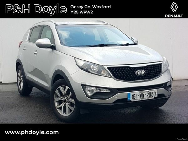 Kia Sportage SUV, Diesel, 2015, Silver