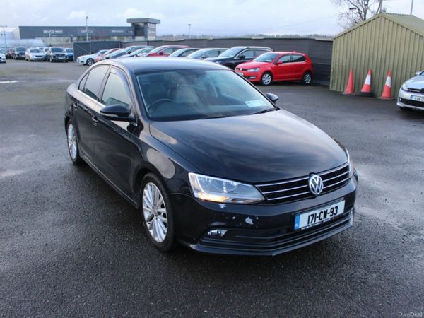 Volkswagen Jetta Saloon, Diesel, 2017, Black