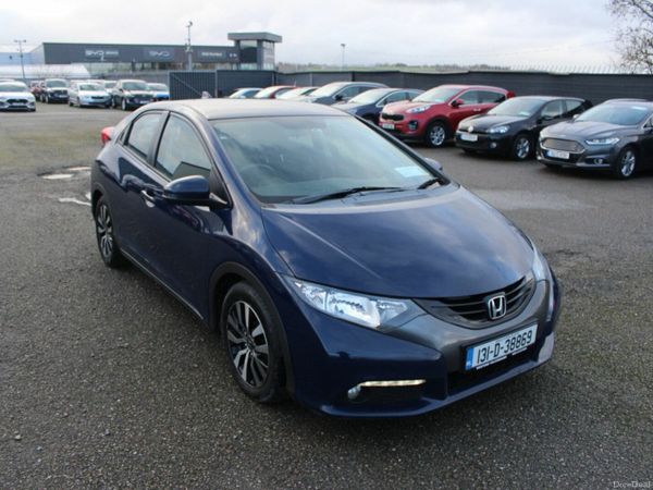 Honda Civic Hatchback, Diesel, 2013, Blue