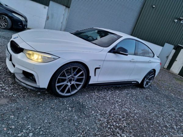 BMW 4-Series Coupe, Diesel, 2014, White