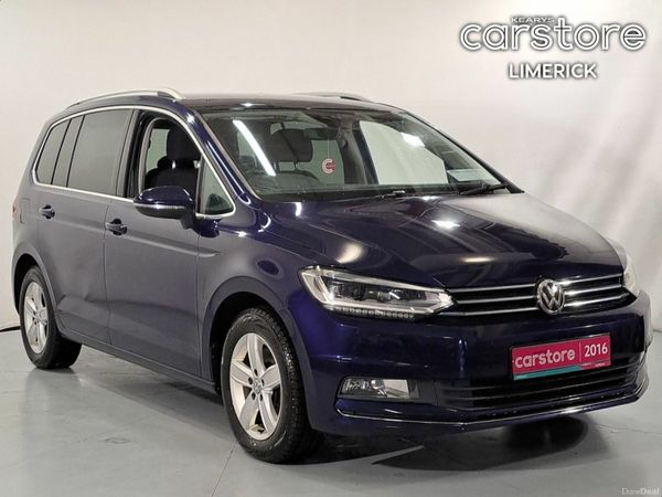 Volkswagen Touran MPV, Petrol, 2016, Blue