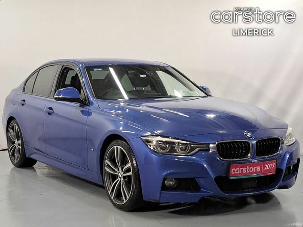 BMW 3-Series Saloon, Petrol Plug-in Hybrid, 2017, Blue