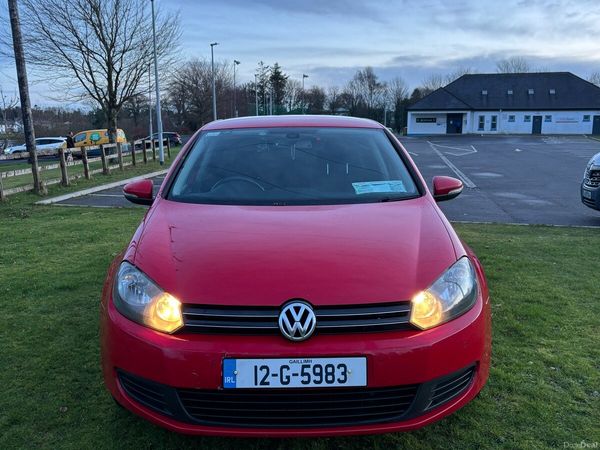 Volkswagen Golf Hatchback, Diesel, 2012, Red