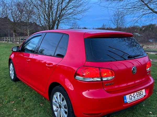 Volkswagen Golf Hatchback, Diesel, 2012, Red