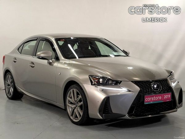 Lexus IS Saloon, Petrol Hybrid, 2019, Silver