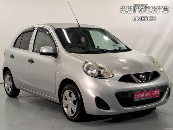 Nissan March Hatchback, Petrol, 2018, Silver