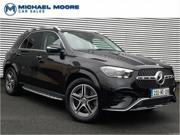 Mercedes-Benz GLE SUV, Diesel Hybrid, 2023, Black