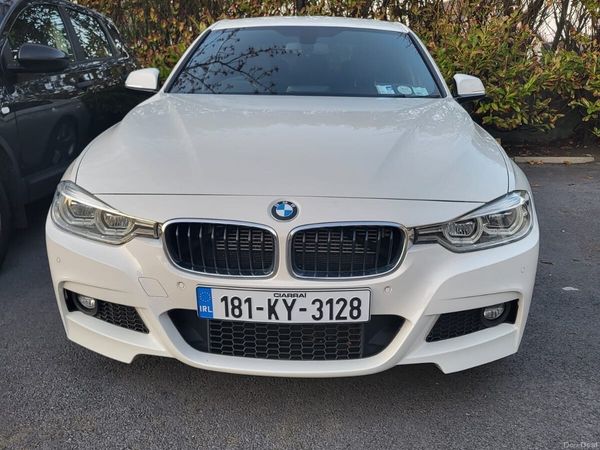 BMW 3-Series Saloon, Petrol Plug-in Hybrid, 2018, White