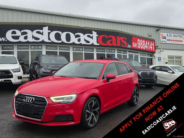 Audi A3 Hatchback, Petrol, 2017, Red