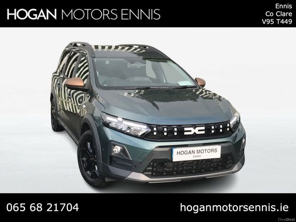 Dacia Jogger MPV, Petrol Hybrid, 2026, Green