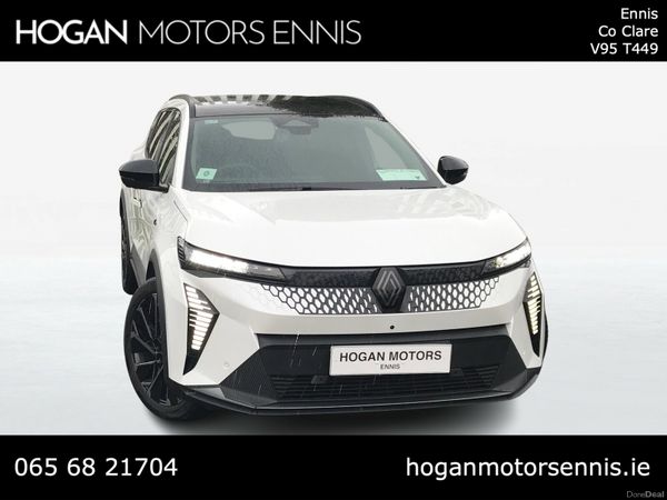 Renault Scenic MPV, Electric, 2026, White