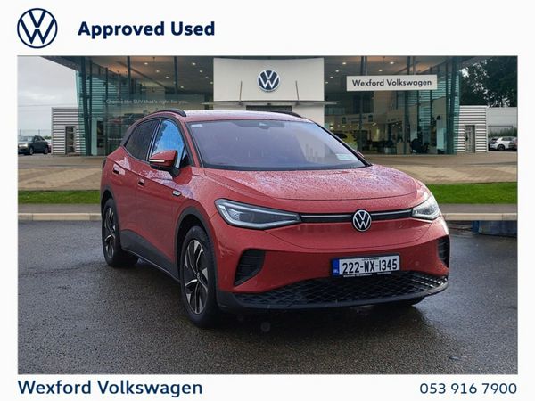 Volkswagen ID.4 SUV, Electric, 2022, Red