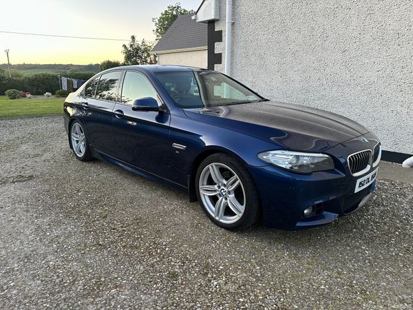 BMW 5-Series Saloon, Diesel, 2015, Blue