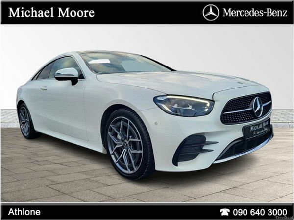 Mercedes-Benz E-Class Coupe, Diesel, 2021, White