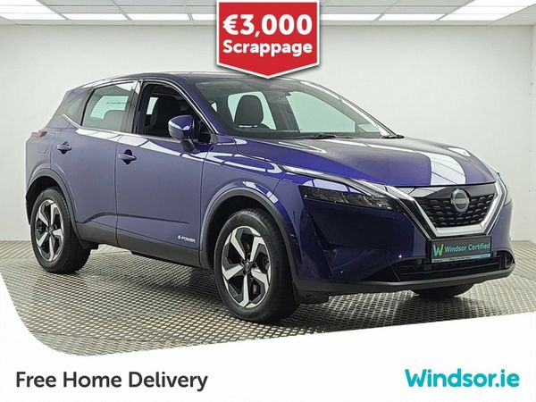 Nissan Qashqai MPV, Petrol Hybrid, 2024, Blue