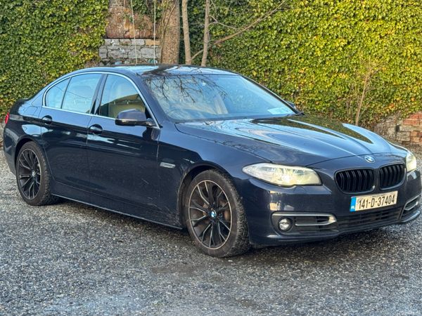 BMW 5-Series Saloon, Diesel, 2014, Blue