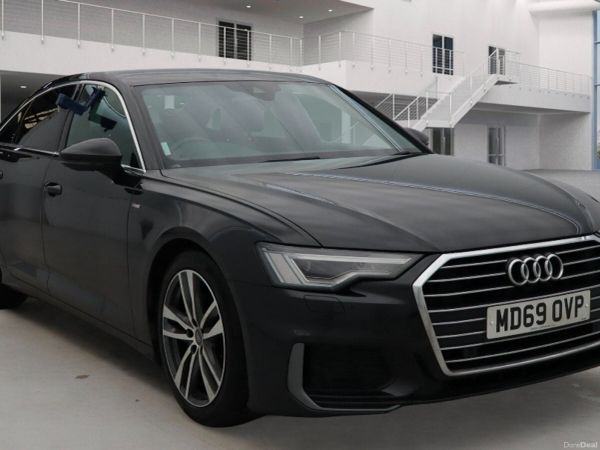 Audi A6 Saloon, Diesel Hybrid, 2020, Grey
