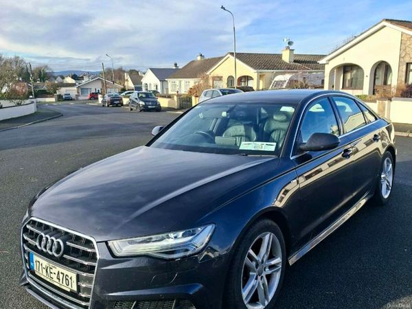 Audi A6 Saloon, Diesel, 2017, Blue