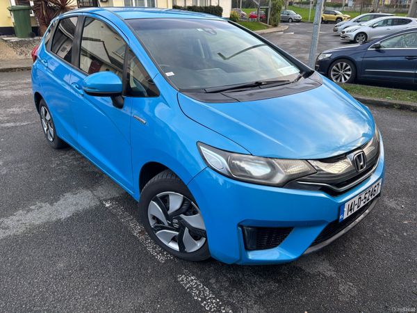 Honda Fit Hatchback, Petrol Hybrid, 2014, Blue