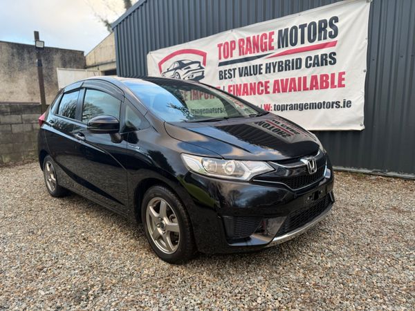 Honda Fit Hatchback, Petrol Hybrid, 2017, Black