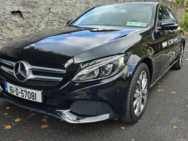 Mercedes-Benz C-Class Saloon, Petrol Plug-in Hybrid, 2016, Black