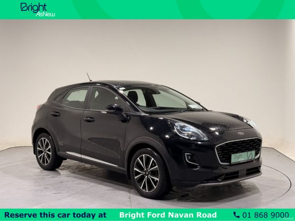 Ford Puma MPV, Petrol Hybrid, 2023, Black