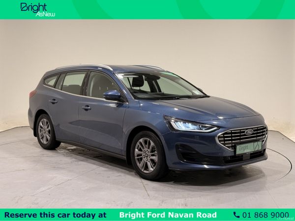 Ford Focus Estate, Petrol, 2022, Blue
