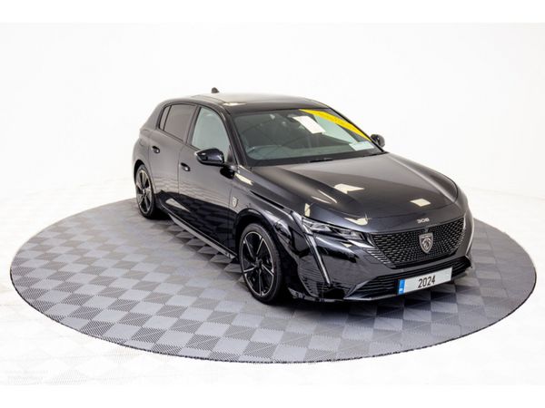 Peugeot 308 Hatchback, Electric, 2024, Black