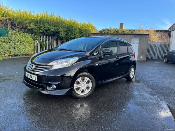 Nissan Note Hatchback, Petrol, 2013, Black