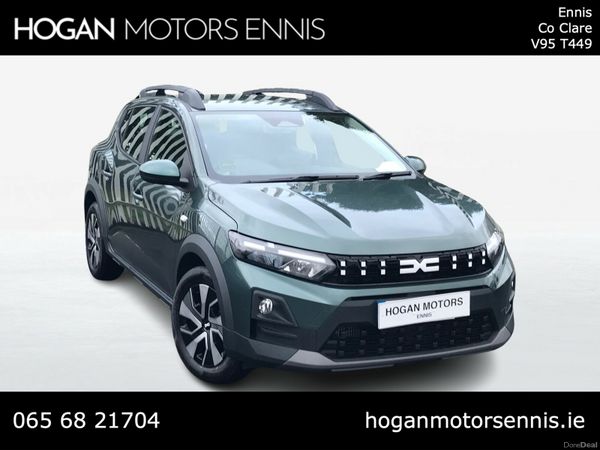 Dacia Sandero Stepway Hatchback, Petrol, 2026, Green