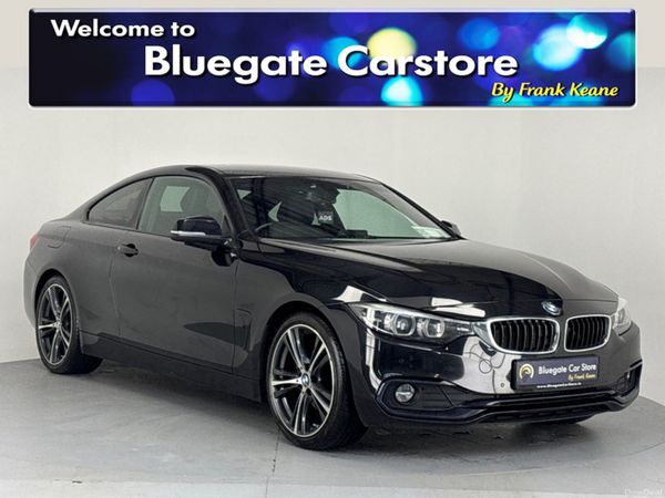 BMW 4-Series Coupe, Diesel, 2017, Black