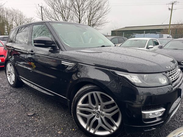 Land Rover Range Rover Sport SUV, Diesel, 2016, Black
