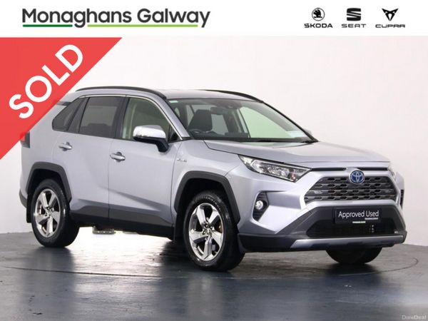 Toyota RAV4 Estate, Petrol Hybrid, 2020, Grey