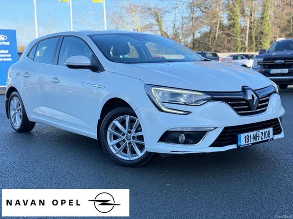 Renault Megane Hatchback, Diesel, 2018, White