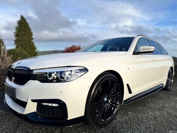 BMW 5-Series Estate, Diesel, 2020, White