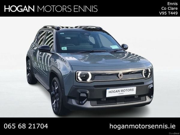 Renault 4 Hatchback, Electric, 2026, Grey