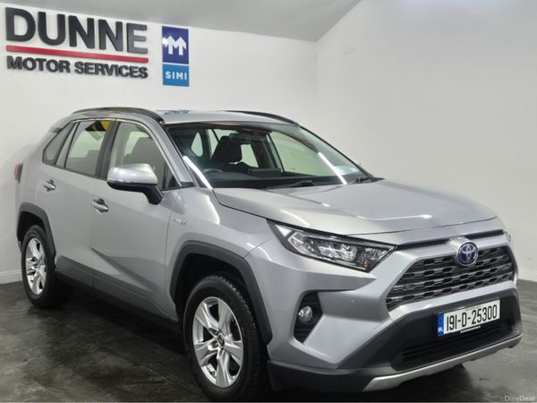 Toyota RAV4 Estate, Petrol Hybrid, 2019, Grey