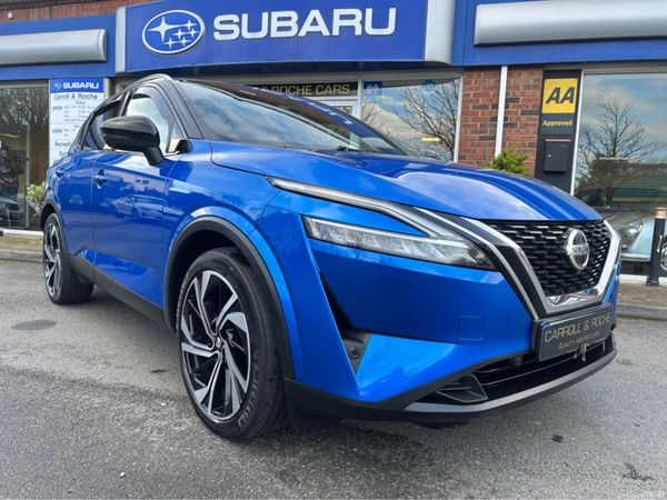 Nissan Qashqai SUV, Petrol Hybrid, 2022, Blue