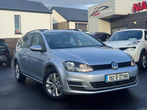 Volkswagen Golf Estate, Diesel, 2015, Silver