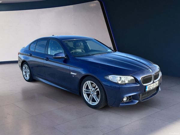 BMW 5-Series Saloon, Diesel, 2016, Blue